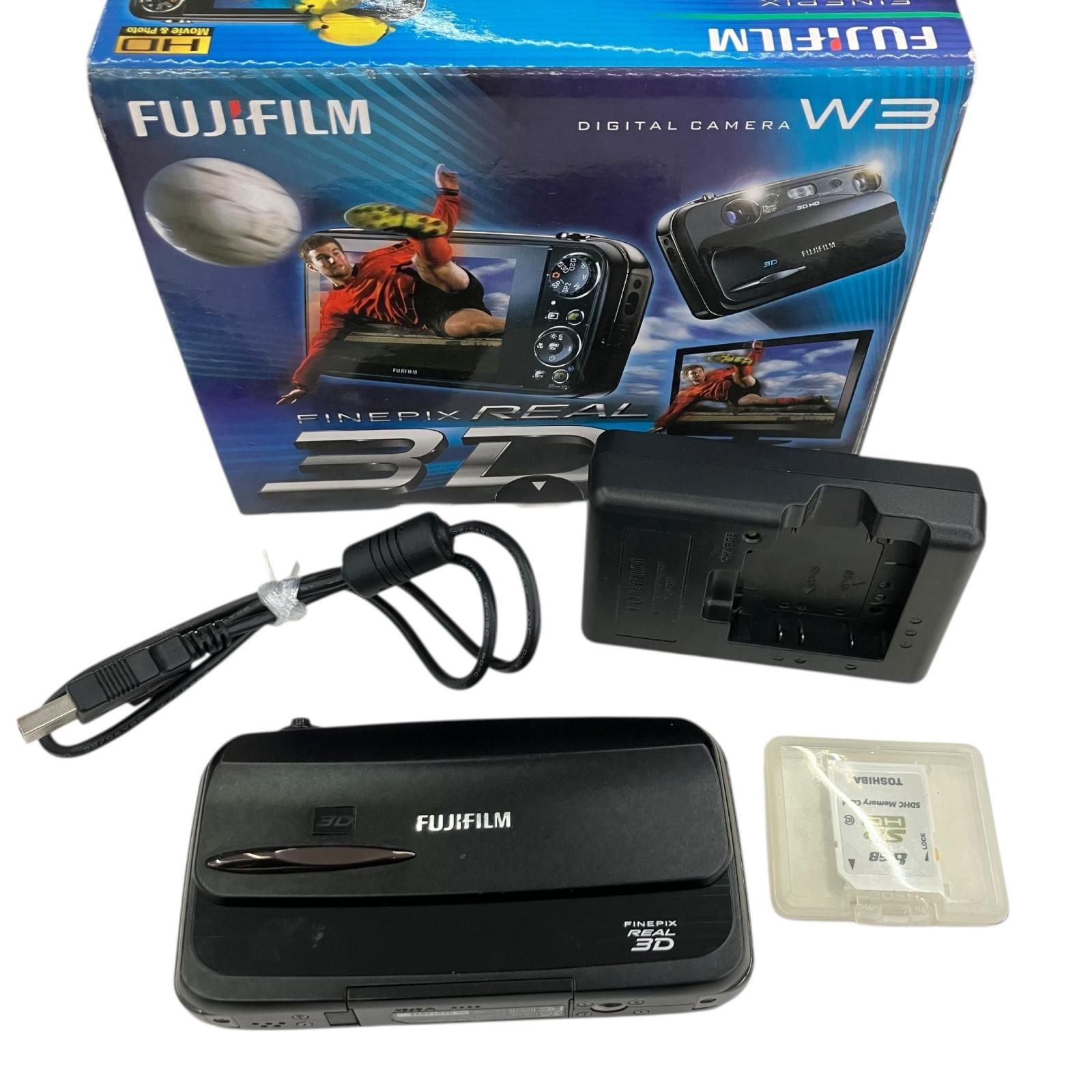 118011 動作確認済み FUJIFILM フジフィルム デジカメ Finepix REAL 3D