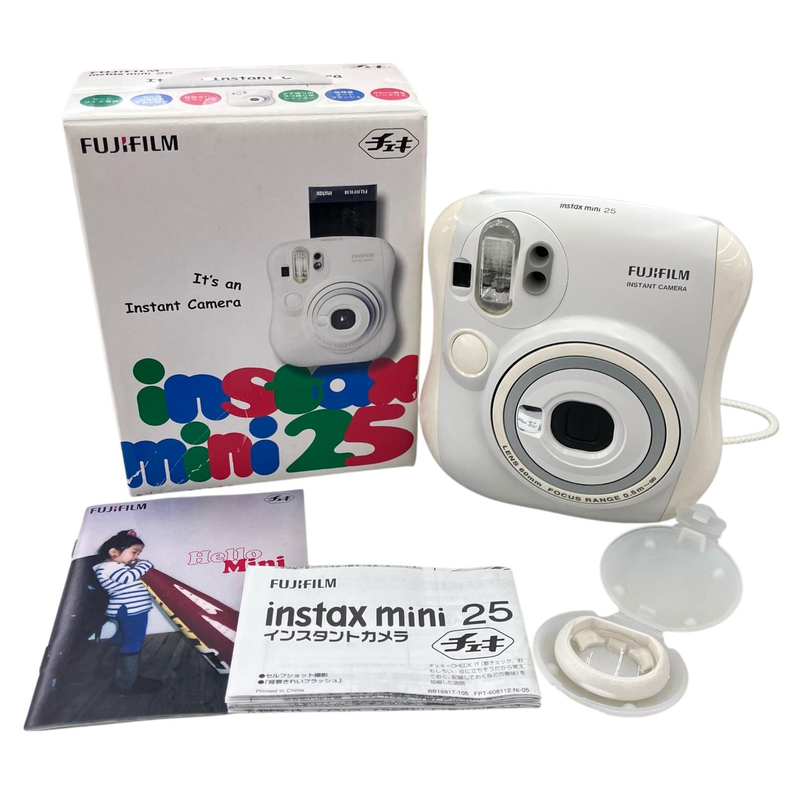 186000 動作未確認 FUJIFILM instax mini 25 - メルカリ