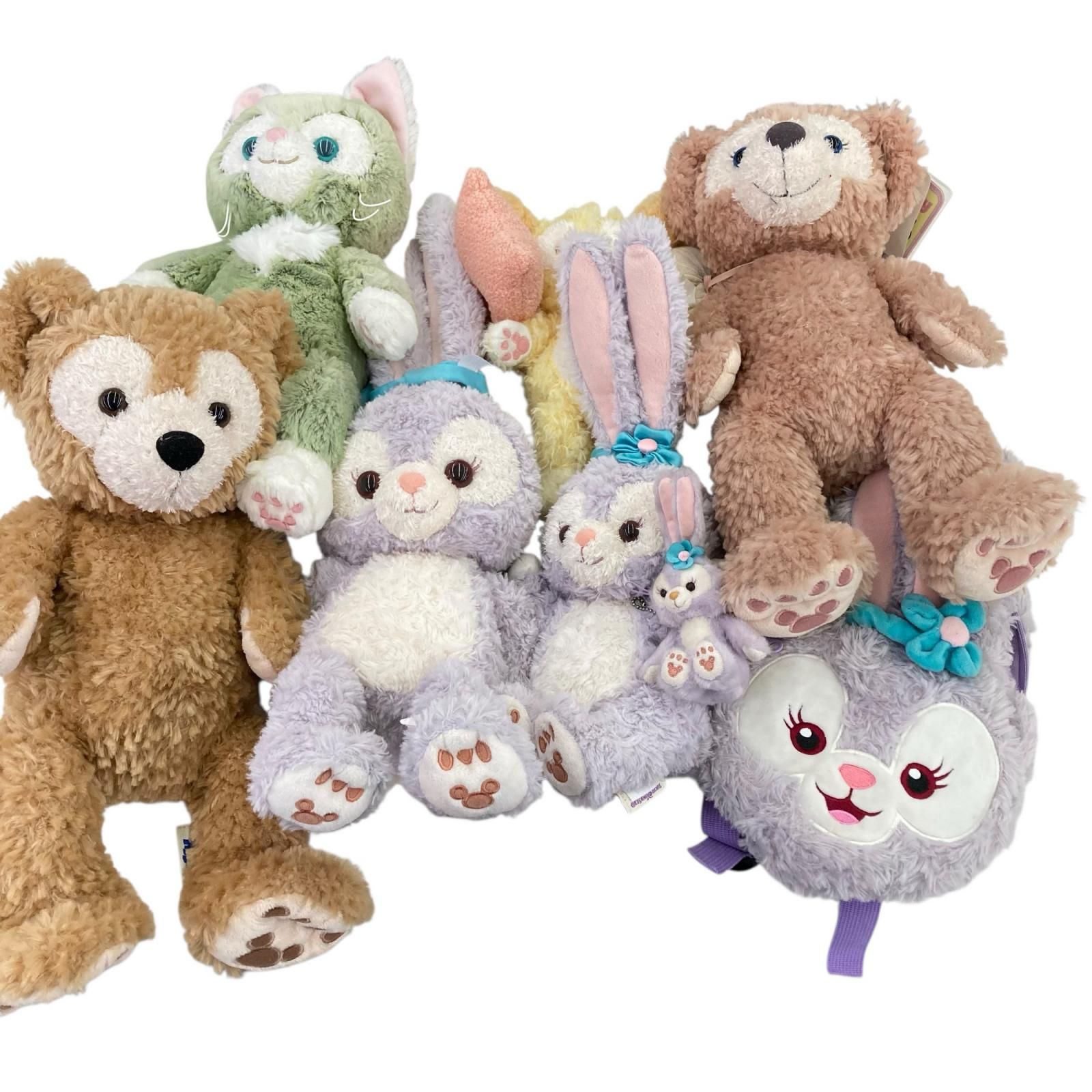 170071 Disney ディズニー ダッフィー シェリーメイ 等 8点まとめ売り