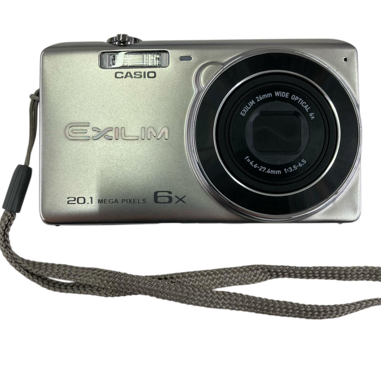 118011 動作確認済み CASIO カシオ デジカメ 20.1 MEGA PIXELS 6x