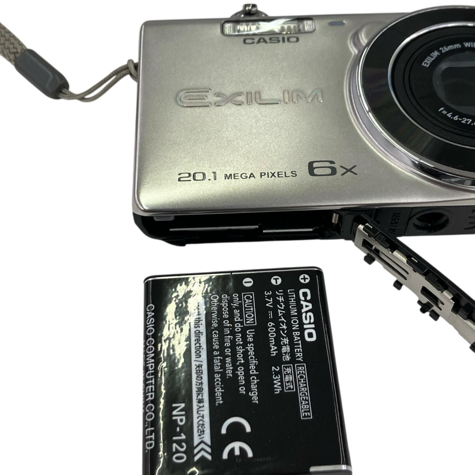 118011 動作確認済み CASIO カシオ デジカメ 20.1 MEGA PIXELS 6x