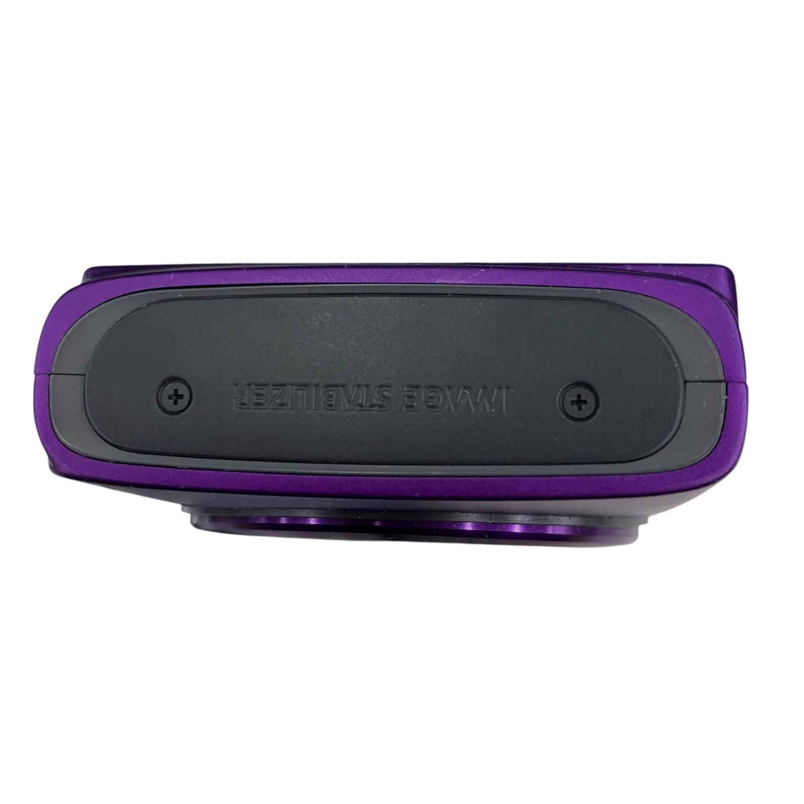 118011 動作未確認 canon キャノン デジカメ IXY 600F PC1676 パープル