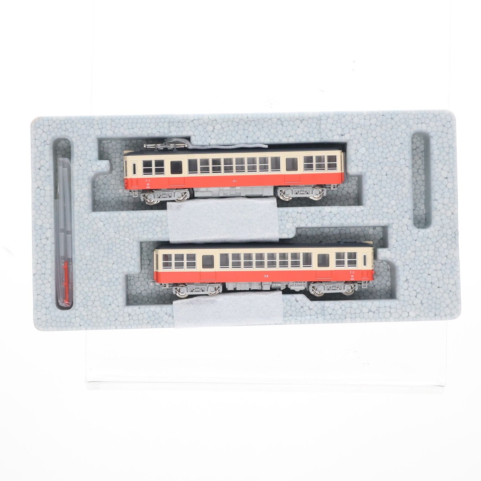 10-950 高松琴平電鉄30形タイプ 2両セット(動力付き) Nゲージ 鉄道模型