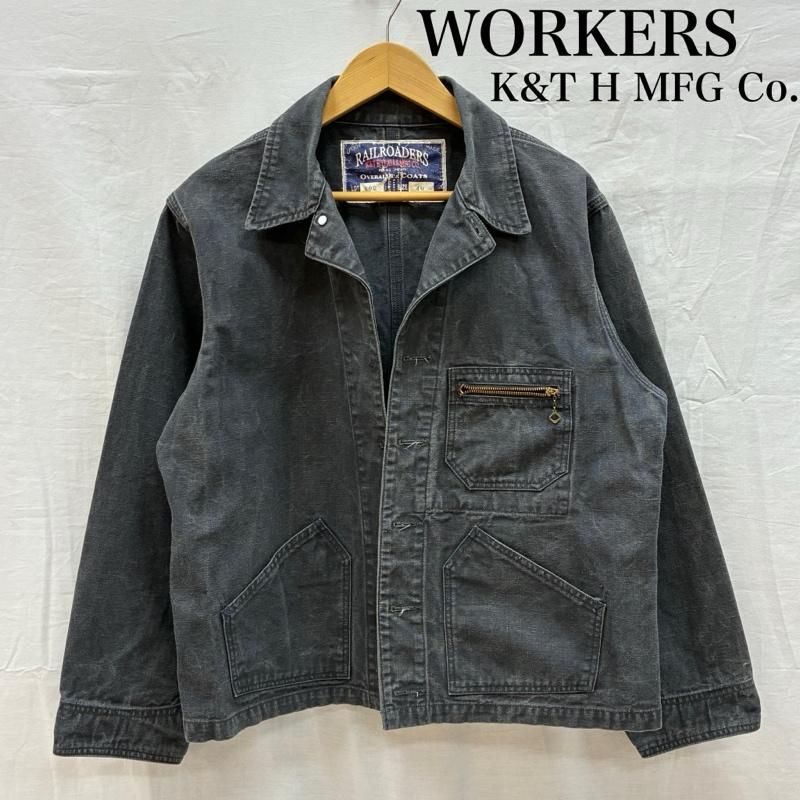 ワーカーズ K&T H MFG Co. Lot 602 ブラック ダック レイルロード