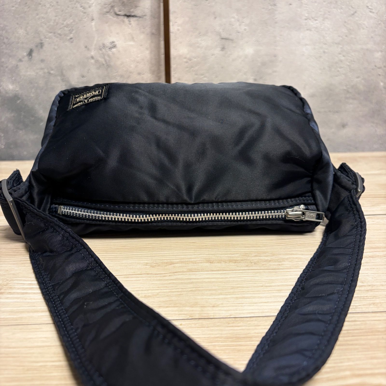HEAD PORTER ヘッドポーター タンカー アイアンブルー ショルダー