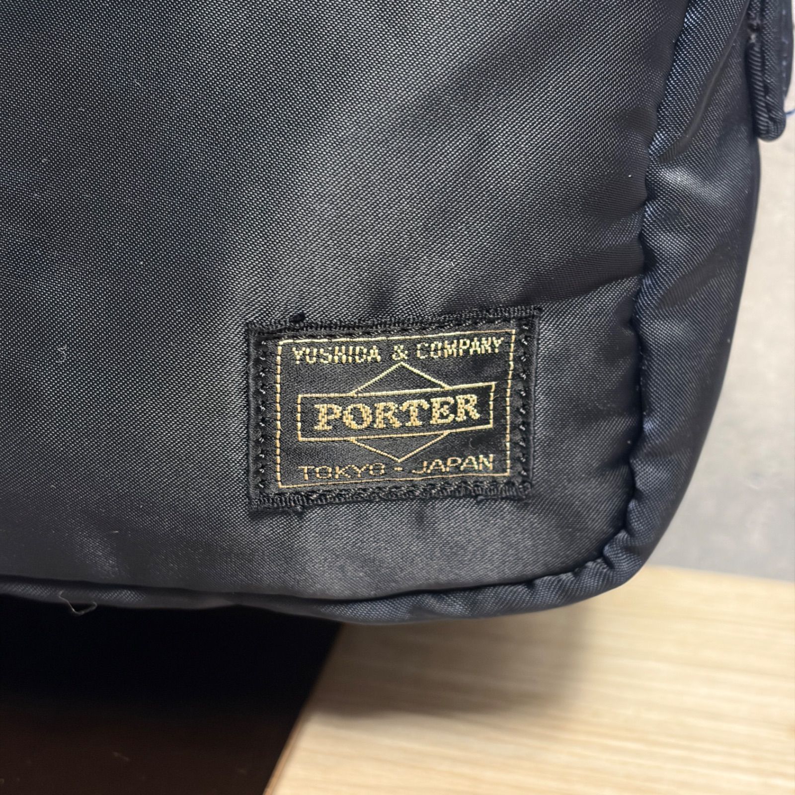 HEAD PORTER ヘッドポーター タンカー アイアンブルー ショルダー