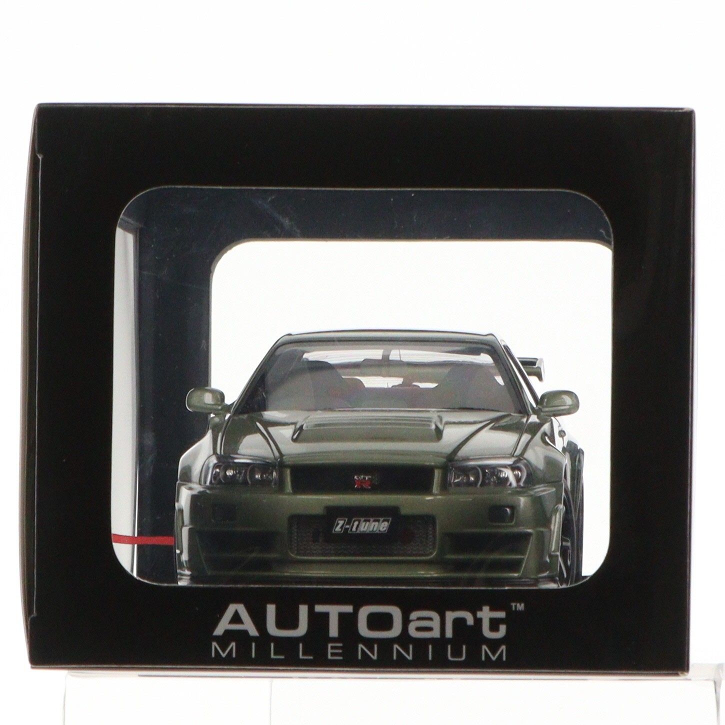 オートアート　1/18 R34 スカイライン GT-R ミレニアムジェイド shustock34406035_k0125