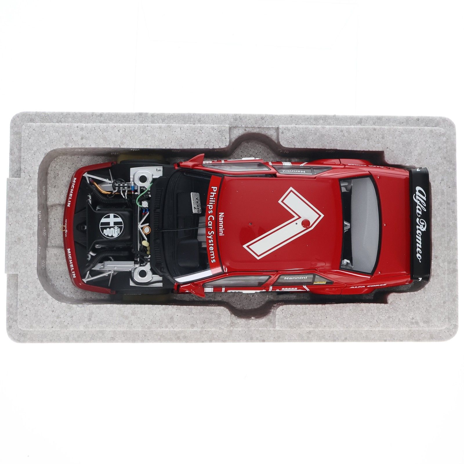 1/18 アルファロメオ 155 V6 TI DTM 1993 #7 最終戦・ホッケンハイム