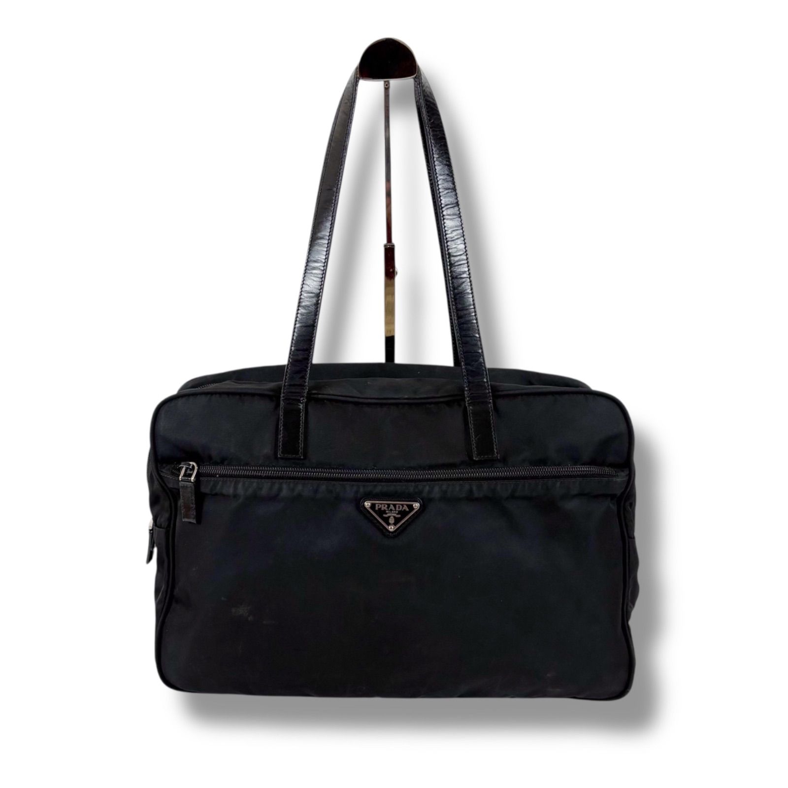 プラダ PRADA トライアングルロゴ トートバッグ ビジネスバッグ