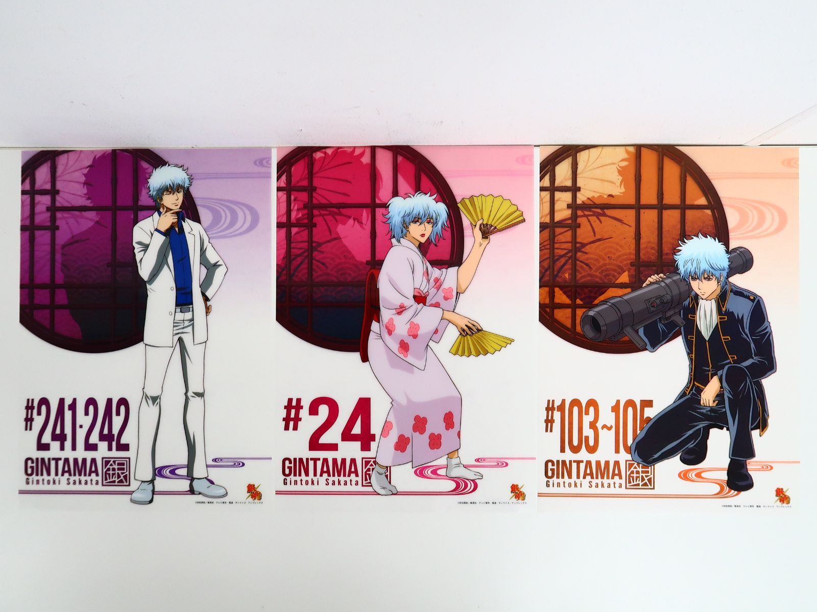 全12種セット 銀魂 銀時12変化ミニクリアポスターコレクション - メルカリ