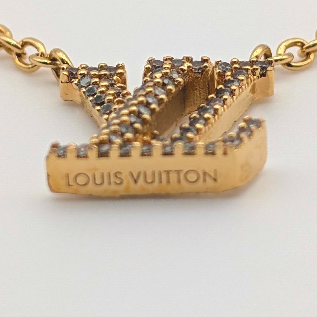 現行品 ルイヴィトン ネックレス・LV アイコニック ゴールド M00596