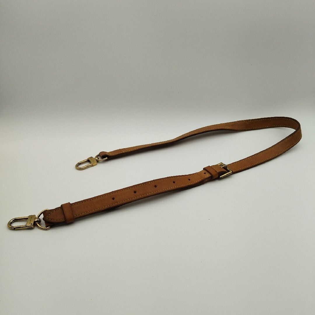 ルイヴィトン ショルダーストラップ ヌメ革 レザー 調整可能 ゴールド