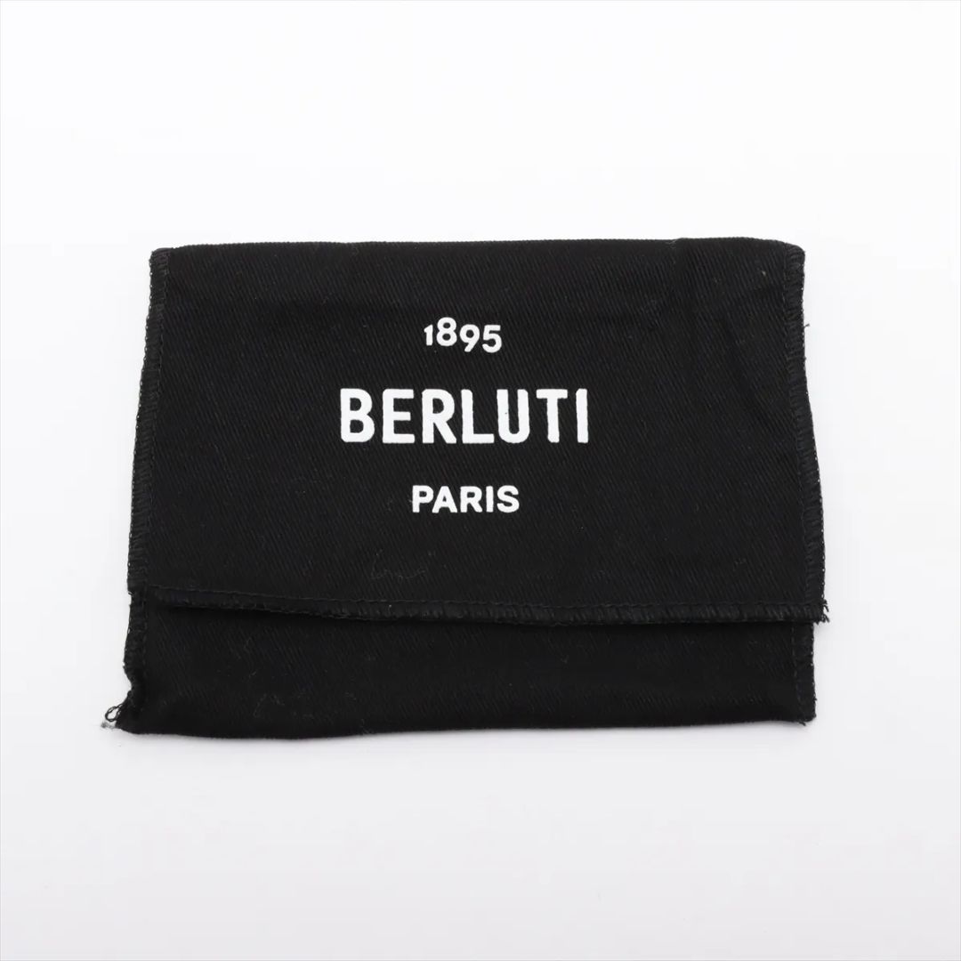 極美品】ベルルッティ 名刺入れ カードケース トワルマルブフ ブラック