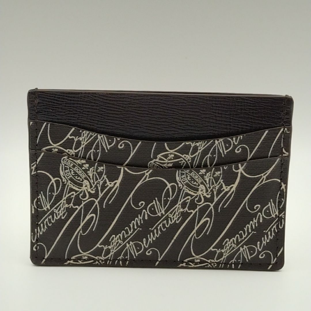 極美品】ベルルッティ 名刺入れ カードケース トワルマルブフ ブラック