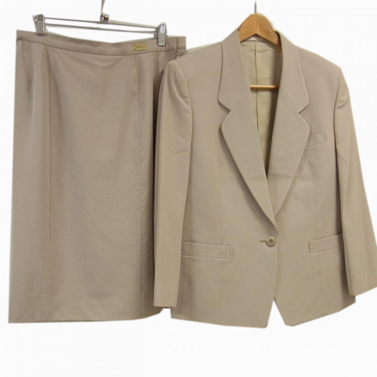 90年代 オールド◇Burberry's スカートスーツ ジャケット セットアップ