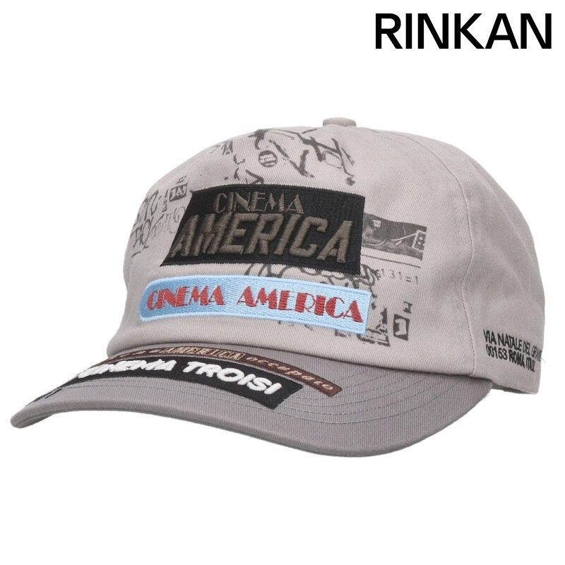 パリーハリウッド Paly Hollywood  25AW  CINEMA CAP パッチワークキャップ メンズ パリーハリウッド Paly Hollywood 25AW CINEMA パリーハリウッド 25AW