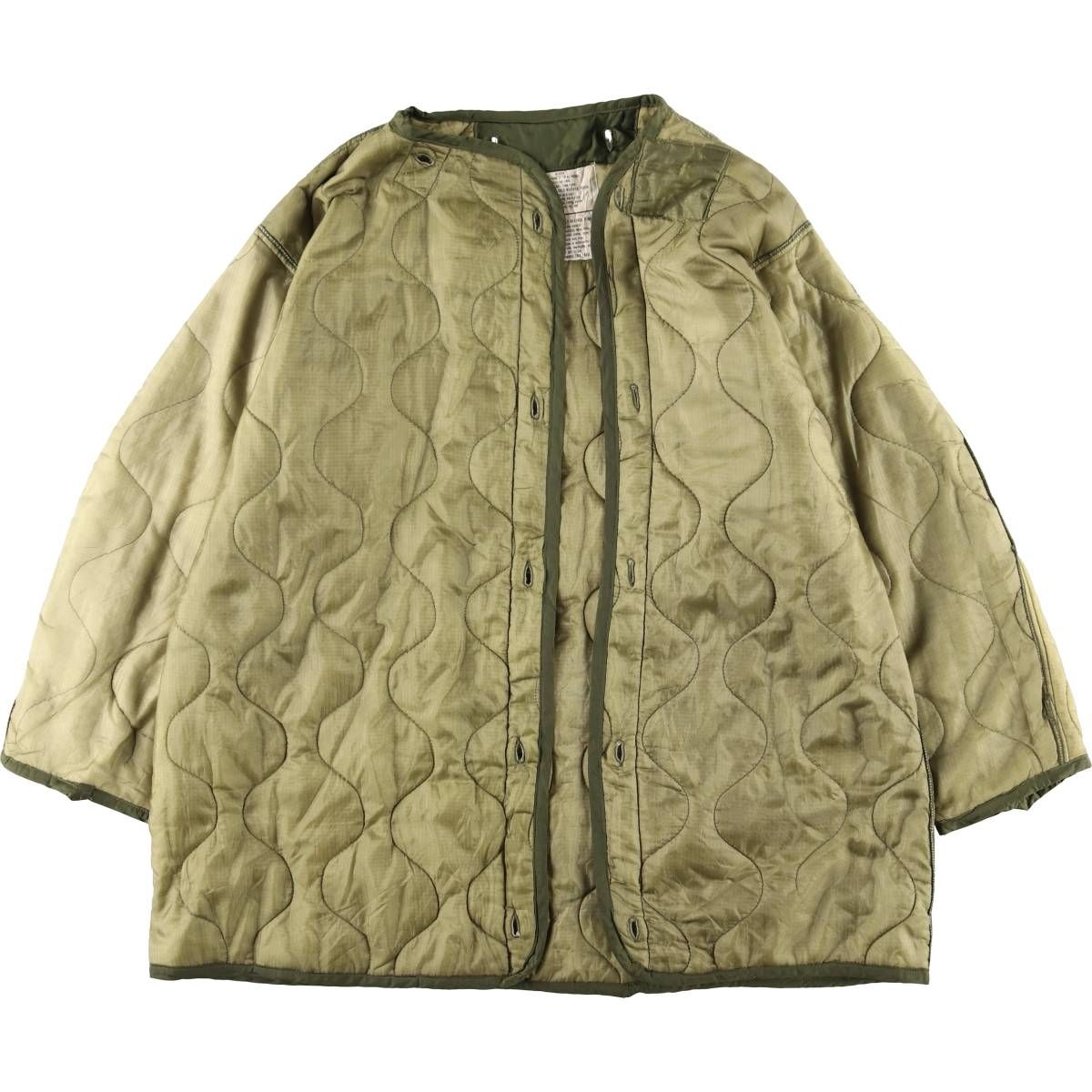 古着 70年代 米軍実品 迷彩柄 ERDL 古着 70年代 米軍実品 リップストップ ミリタリー ライナージャケット メンズM相当 ヴィンテージ/eaa458734 グリーンリーフカモ リップストップ