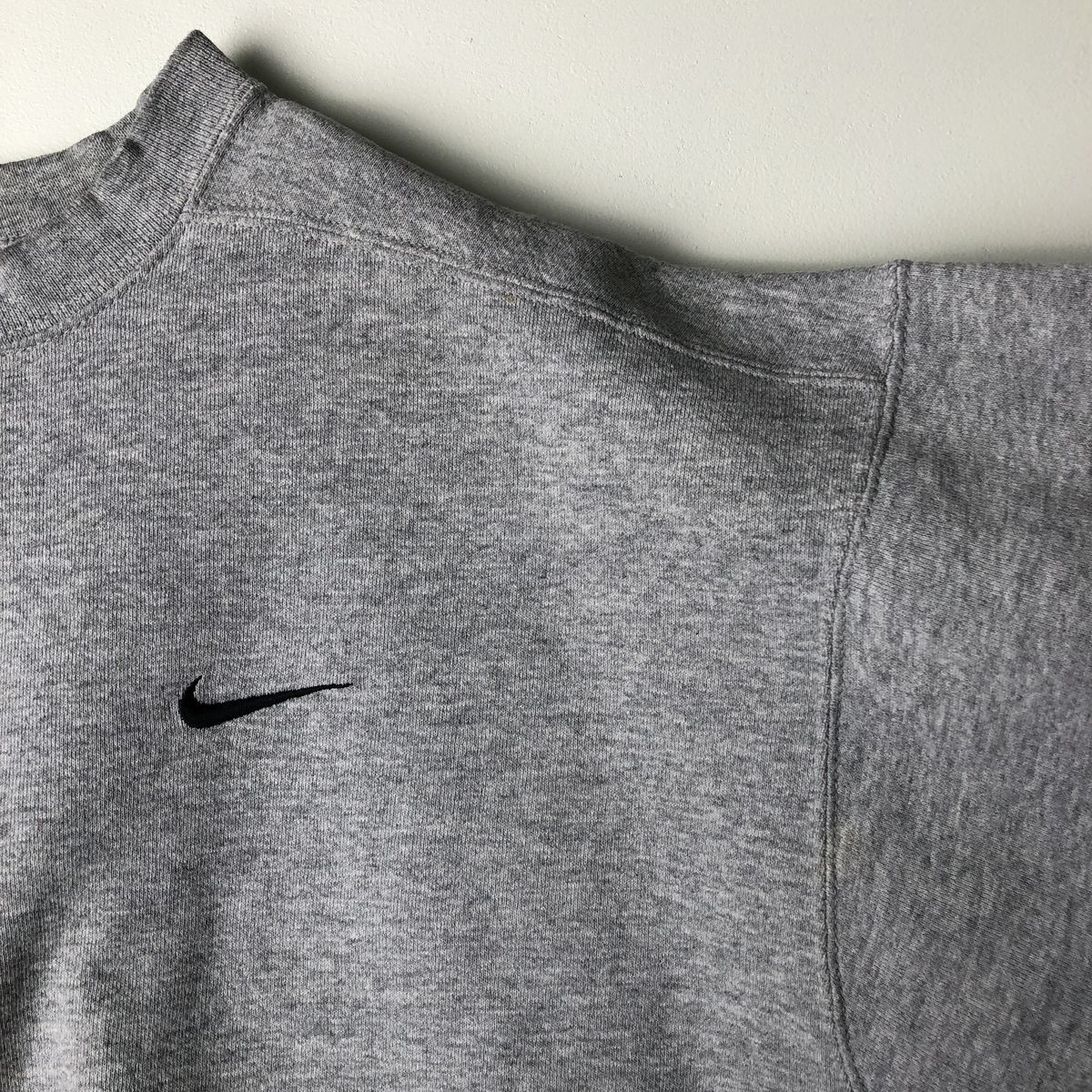 古着 90年代 ナイキ NIKE ワンポイントロゴスウェットシャツ