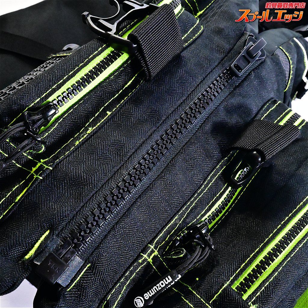 【マズメ】 MZX タイドマニア ライフジャケット MZXLJ-089 ブラックx