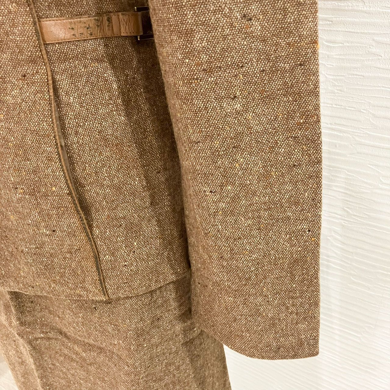 BURBERRY・バーバリーブルーレーベル・ツィードジャケット／スカート