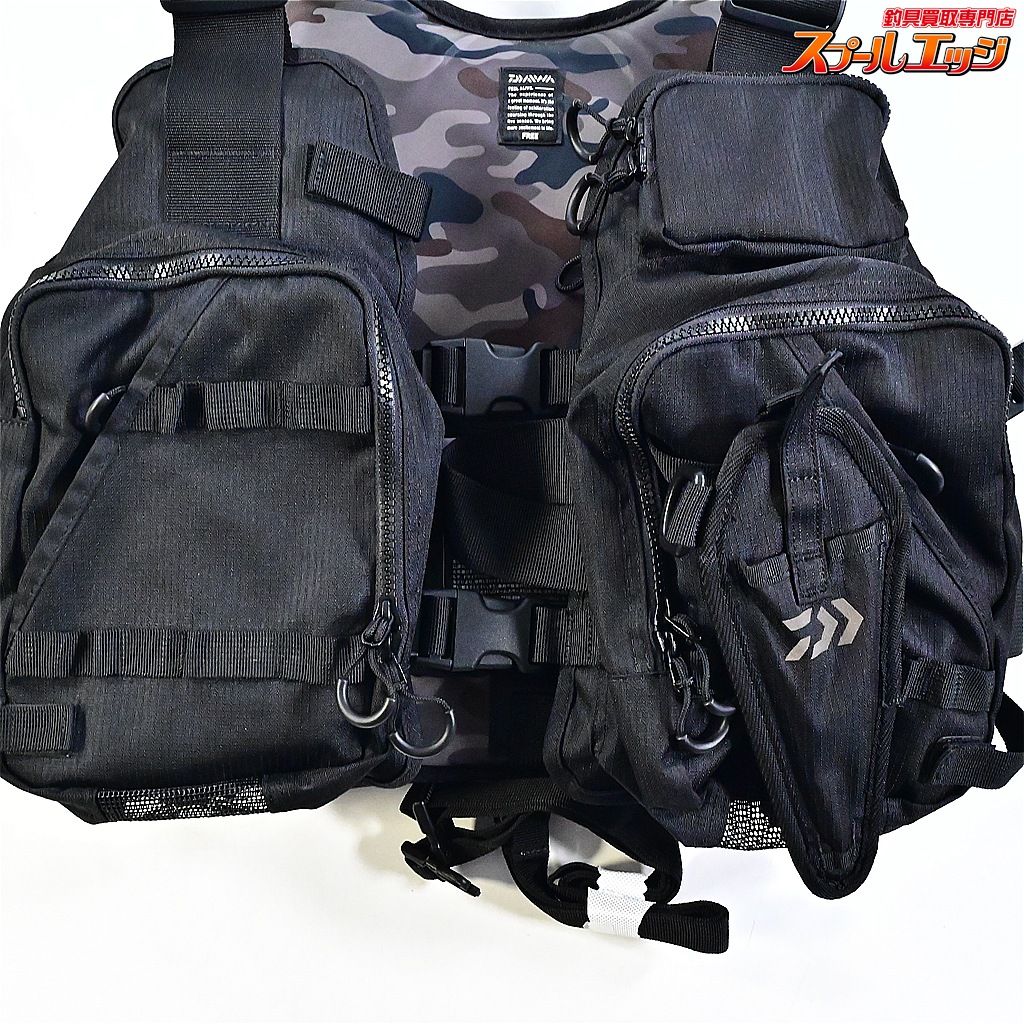 【ダイワ】 フロートゲームベスト DF-6206 ブラック フリー