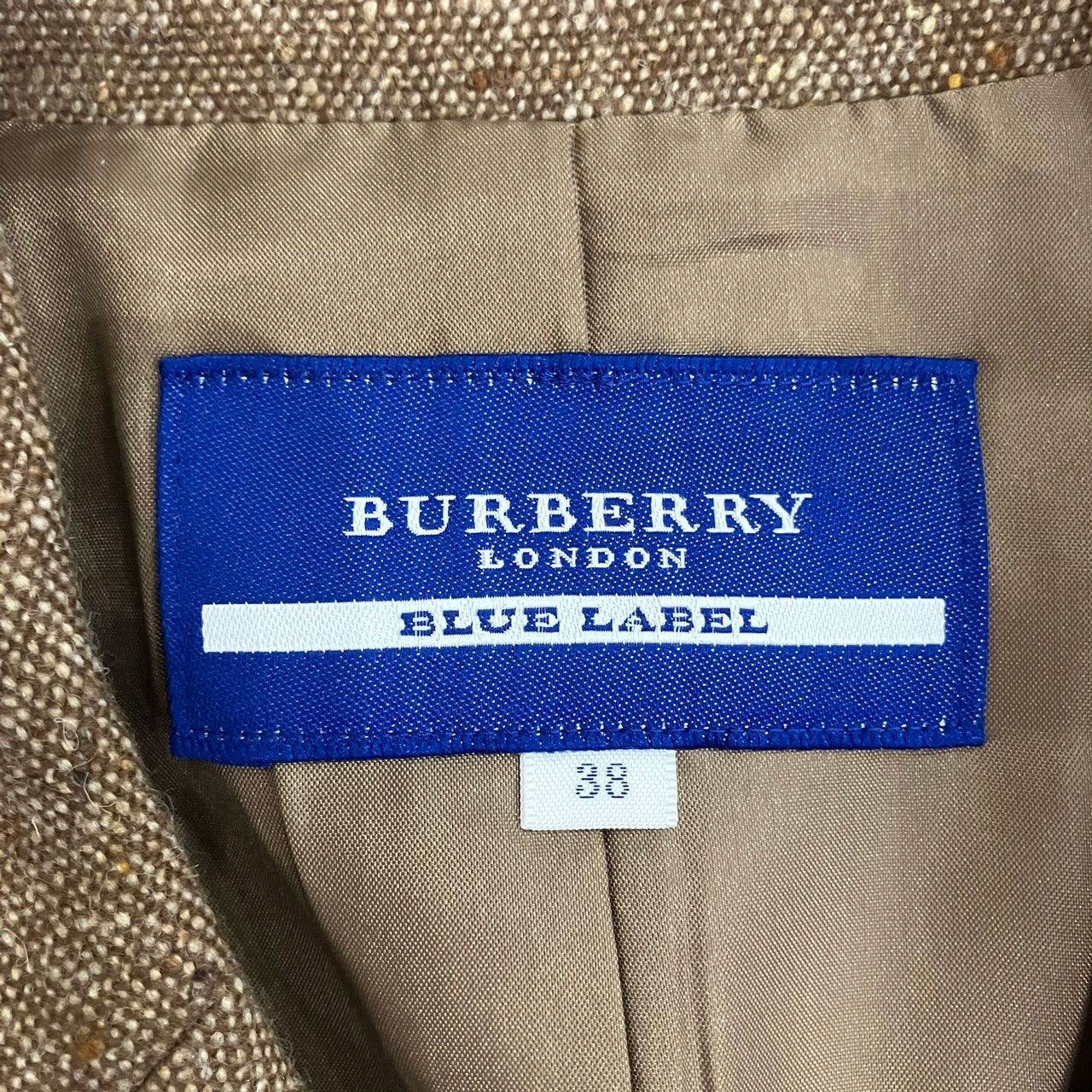 BURBERRY・バーバリーブルーレーベル・ツィードジャケット／スカート 