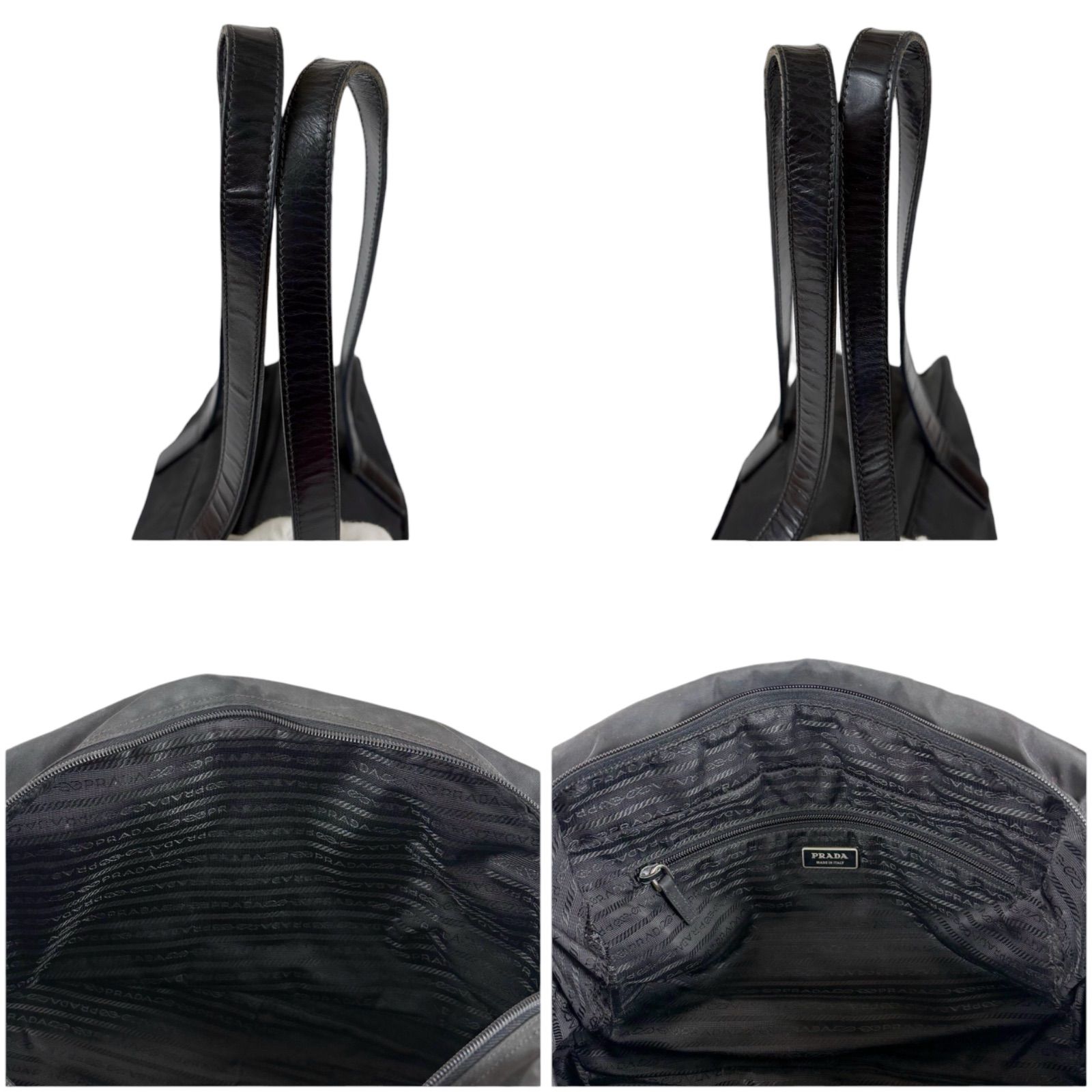 プラダ PRADA トライアングルロゴ トートバッグ ビジネスバッグ