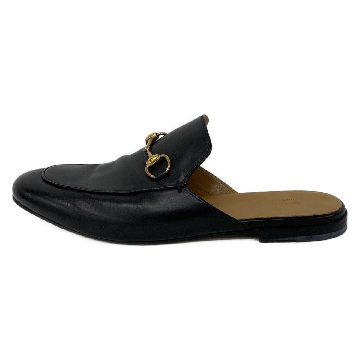 グッチ　サンダル GUCCI(グッチ) サンダル 10 メンズ - 426219 黒 ホースビット レザー