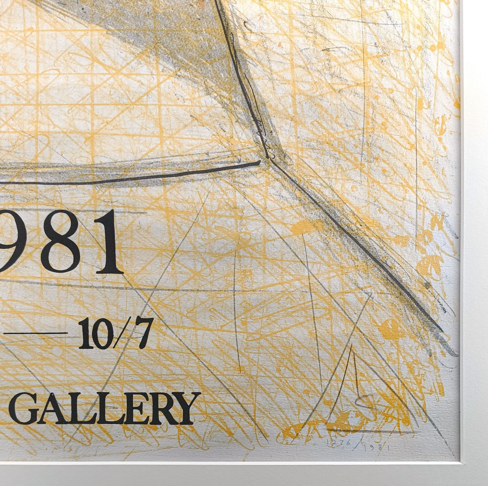 有元利夫 「1981年展覧会ポスター」 リトグラフ 版画 絵画 - メルカリ