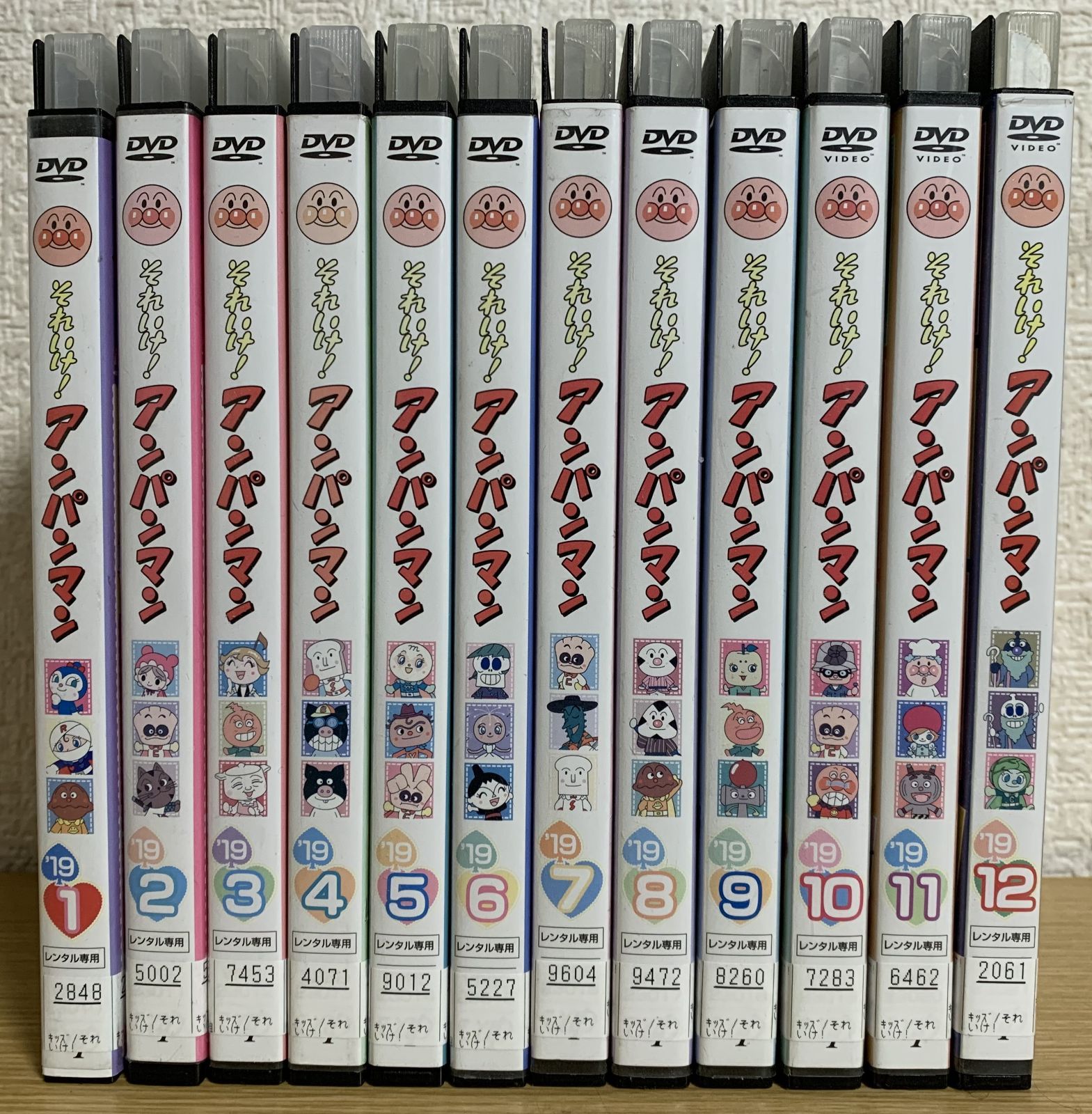 それいけ!アンパンマン'19 DVD全巻セット - メルカリ