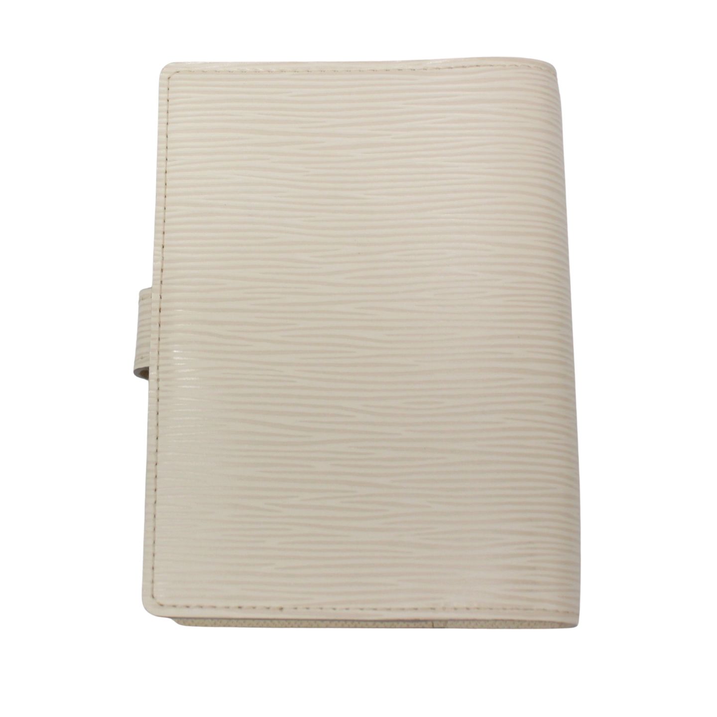 LOUIS VUITTON ルイ ヴィトン アジェンダPM 手帳カバー エピレザー ホワイト ユニセックス