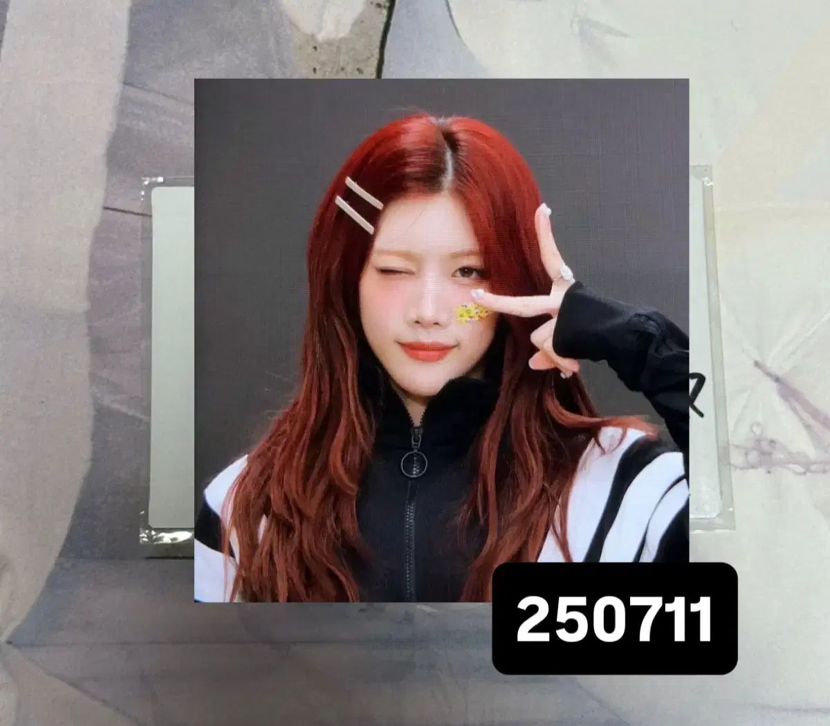 ARTMS キムリプ サインポラ チェキ ARTMS アルテミスイ・キムリップ サイン入りチェキ サイン入り