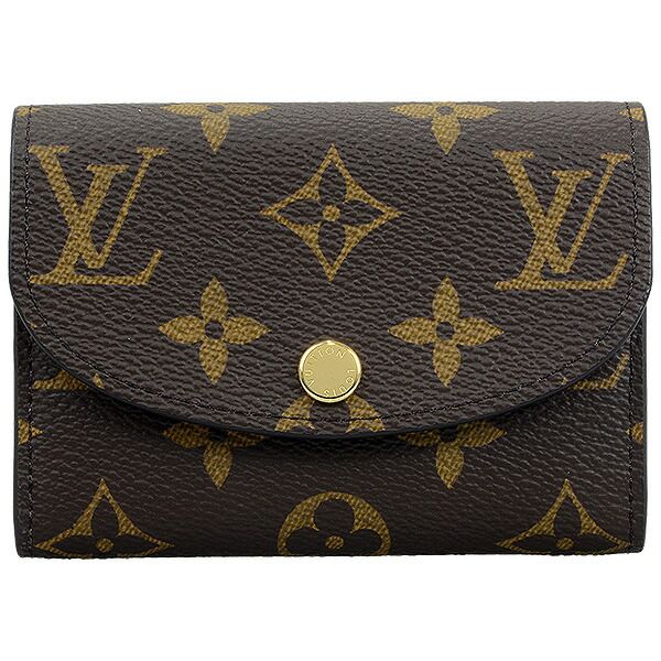 送料無料・返品可♪ルイヴィトン モノグラム ポルトモネ ロザリ ローズ