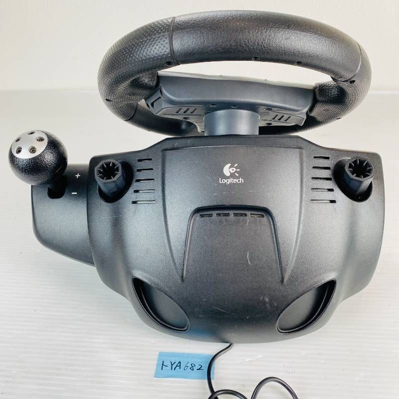 ◇トYA682【3点セット】Logicool GT Force Pro ハンドル ペダル 電源 
