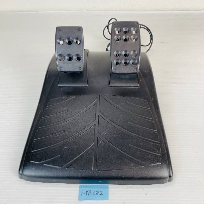 ◇トYA682【3点セット】Logicool GT Force Pro ハンドル ペダル 電源 