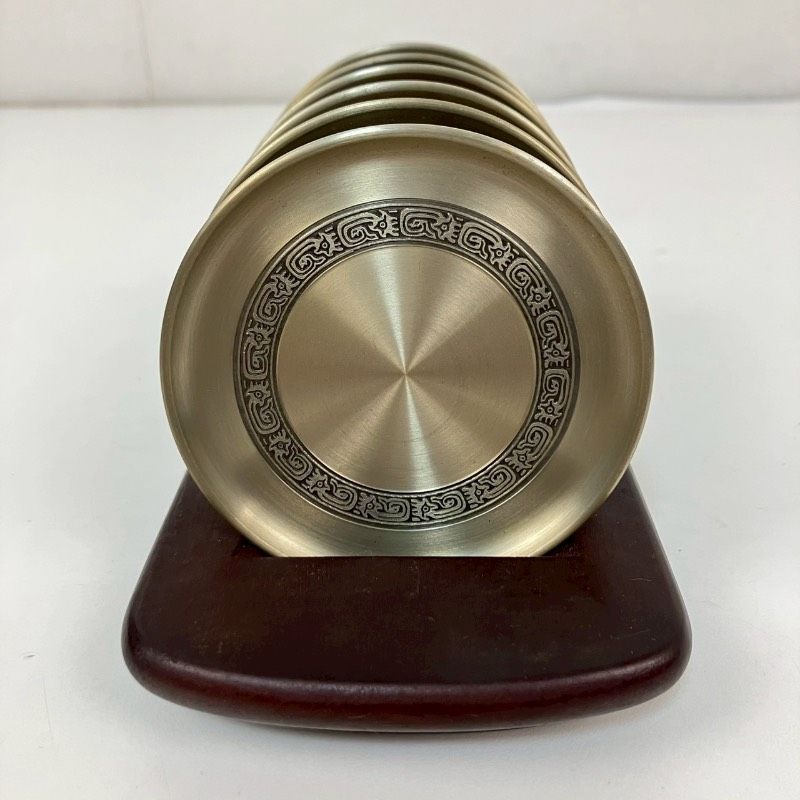 ロイヤルセランゴール コースター 6枚セット Selangor Pewter