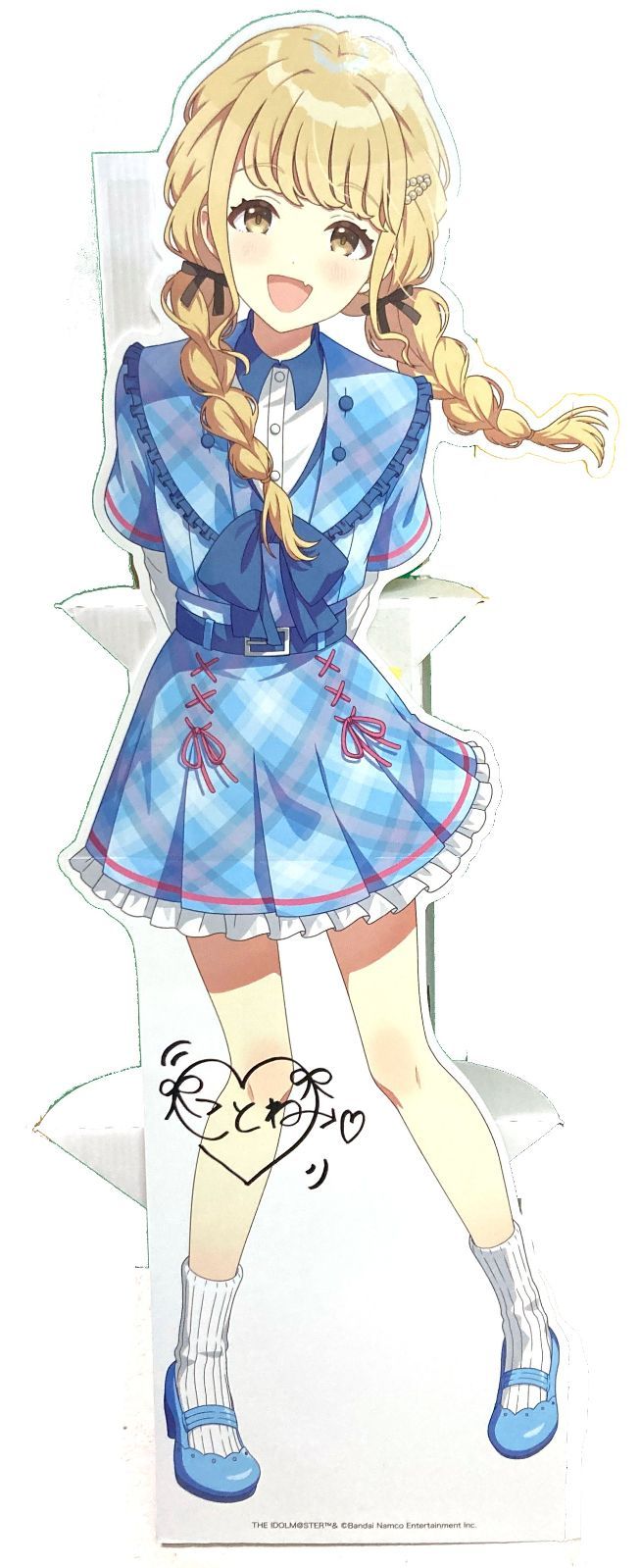 S賞 サイン入り等身大パネル 藤田ことね 学園アイドルマスター FAMくじ