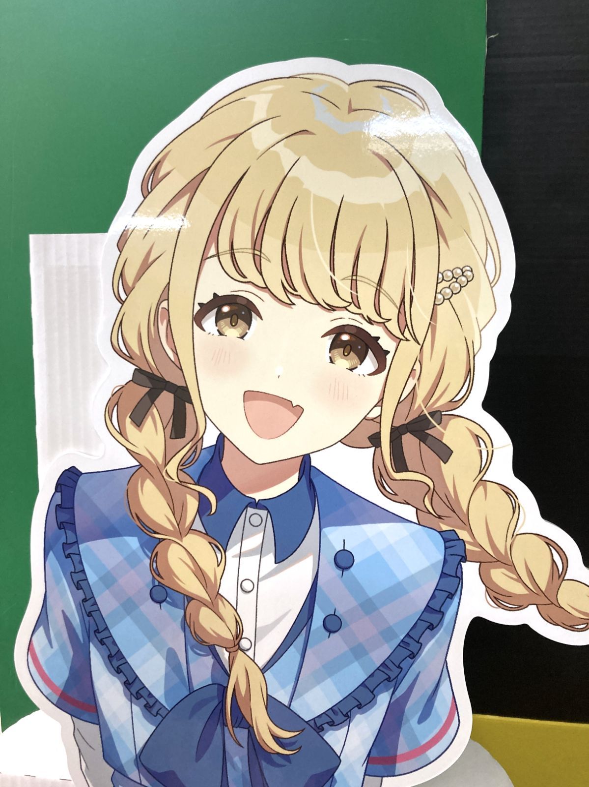 S賞 サイン入り等身大パネル 藤田ことね 学園アイドルマスター FAMくじ