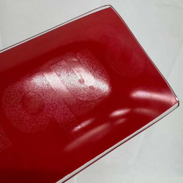 Supreme/シュプリーム【13SS】Glass Ashtray/ガラス トレー/レッド