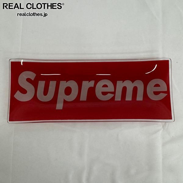 Supreme/シュプリーム【13SS】Glass Ashtray/ガラス トレー/レッド