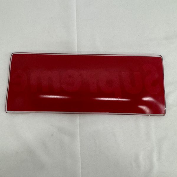 Supreme/シュプリーム【13SS】Glass Ashtray/ガラス トレー/レッド
