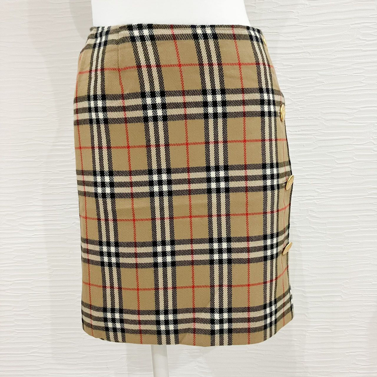 Burberry バーバリー ノバチェック 巻きスカート BURBERRY・バーバリーブルーレーベル・巻きスカート・ノバチェック