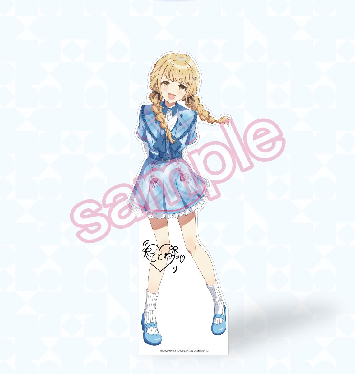 S賞 サイン入り等身大パネル 藤田ことね 学園アイドルマスター FAMくじ