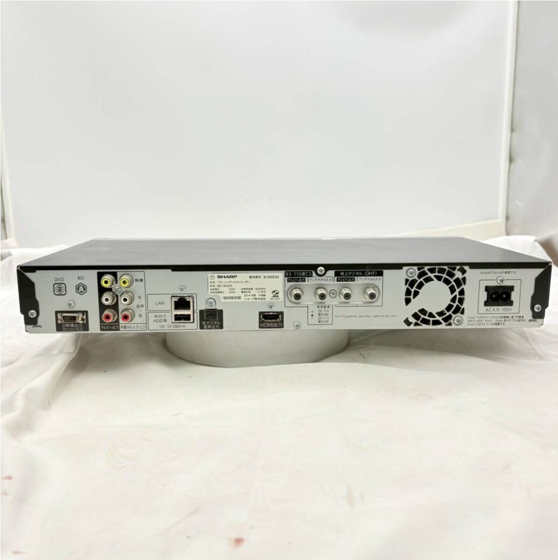 ❗️✨修理可能なかた必見✨❗️】SHARP BD-W560 ブルーレイレコーダー