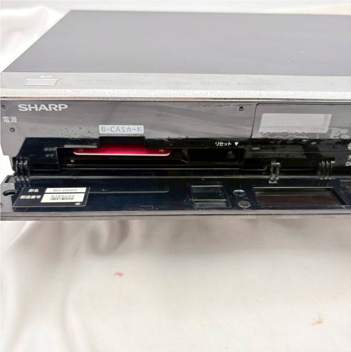 ❗️✨修理可能なかた必見✨❗️】SHARP BD-W560 ブルーレイレコーダー