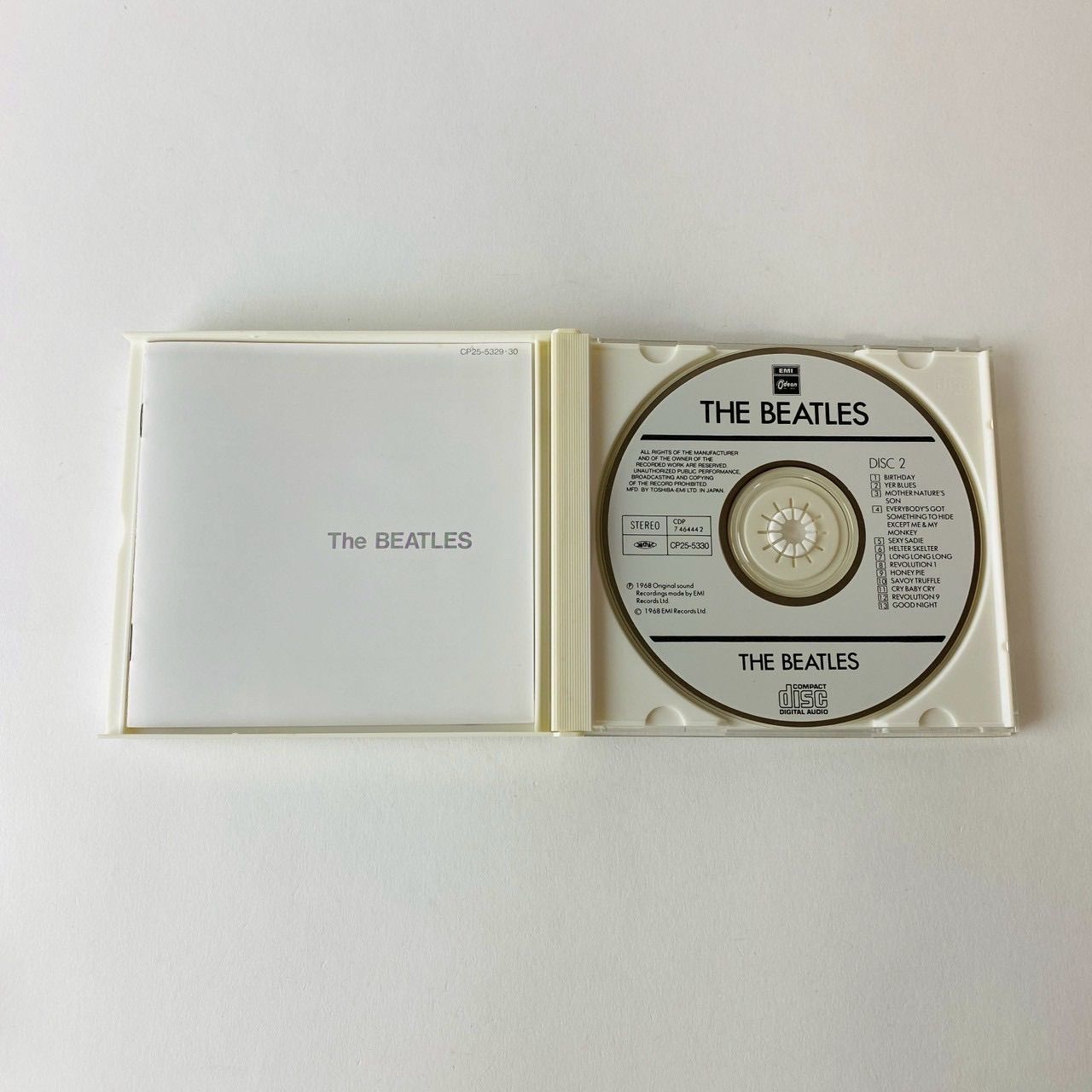 ザ・ビートルズ / ザ・ビートルズ (2枚組) シリアルナンバー入り CP25