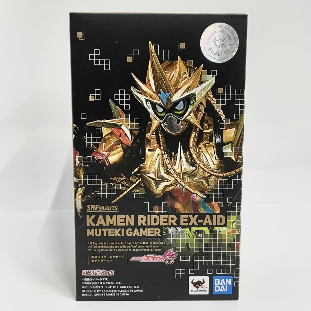 中古】開封)バンダイ S.H.Figuarts 仮面ライダーエグゼイド ムテキ