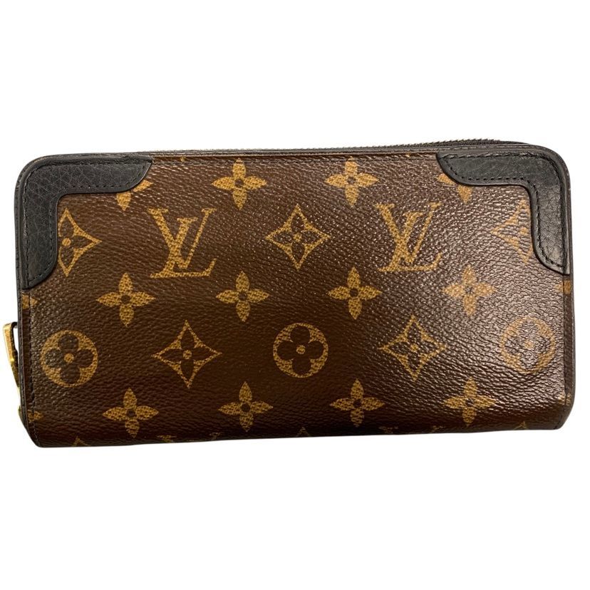 ♪3881 ルイ ヴィトン LOUIS VUITTON モノグラム ジッピー ウォレット
