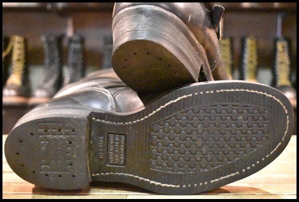 8E 良品 ANSI75 黒タグ 70'S】Chippewa チペワ ロング エンジニア 17