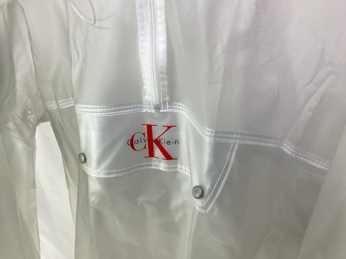 CK Calvin Klein カルバンクライン ロゴプリント PVC クリア